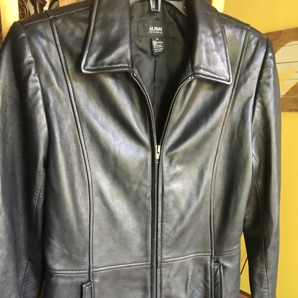 Alfani Leather Jacket